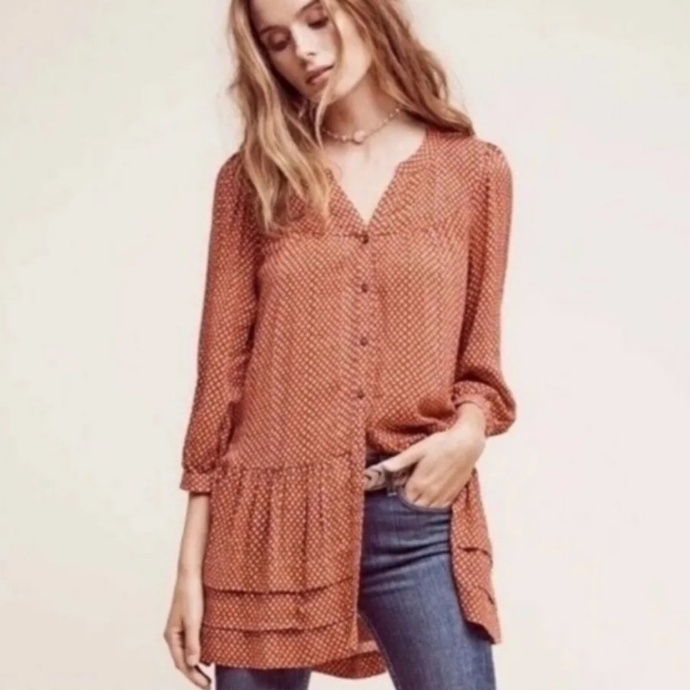 Anthropologie Holding Horses Pavin Tunic